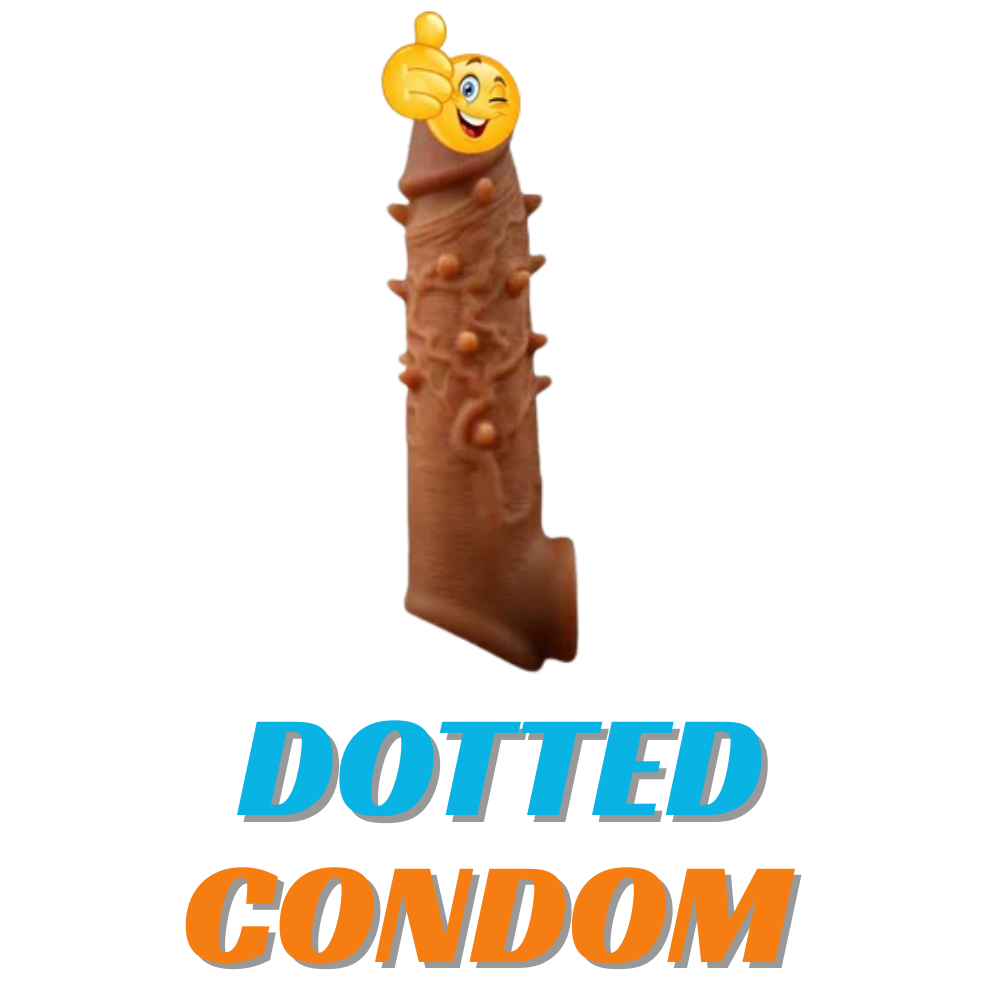 Valuekar Dotted Condom 6 Inch | Premium Silicone Performance Booster