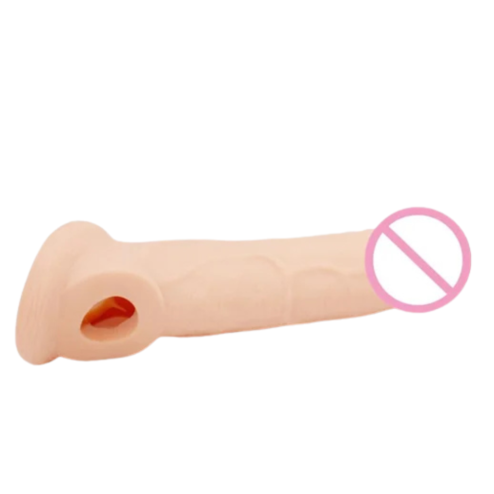 6 inch silicone sleeve for men